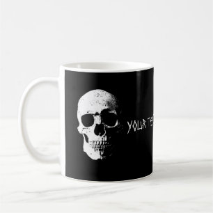 Mug Modèle de conception de texte personnalisé Peau Ha