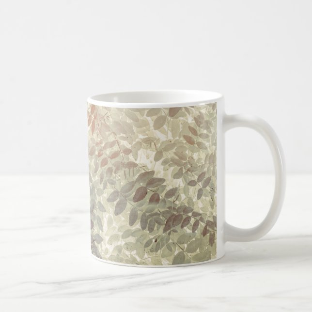 Mug Modèle de feuilles de vesce | San Juan Islands, WA (Droite)