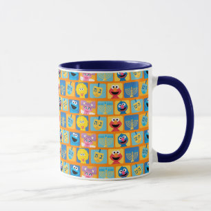 Mug Modèle de Hanukkah de Sesame Street