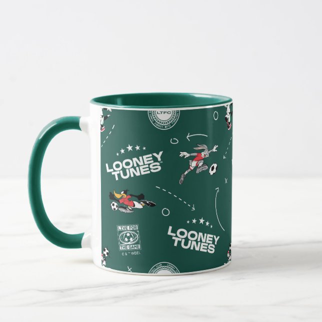 Mug Modèle de manuel de football LOONEY TUNES™ (Gauche)