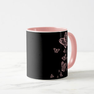 Mug Modèle de papillons décoratifs