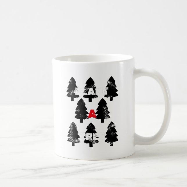 Mug Modèle de plantation d'un arbre (Droite)
