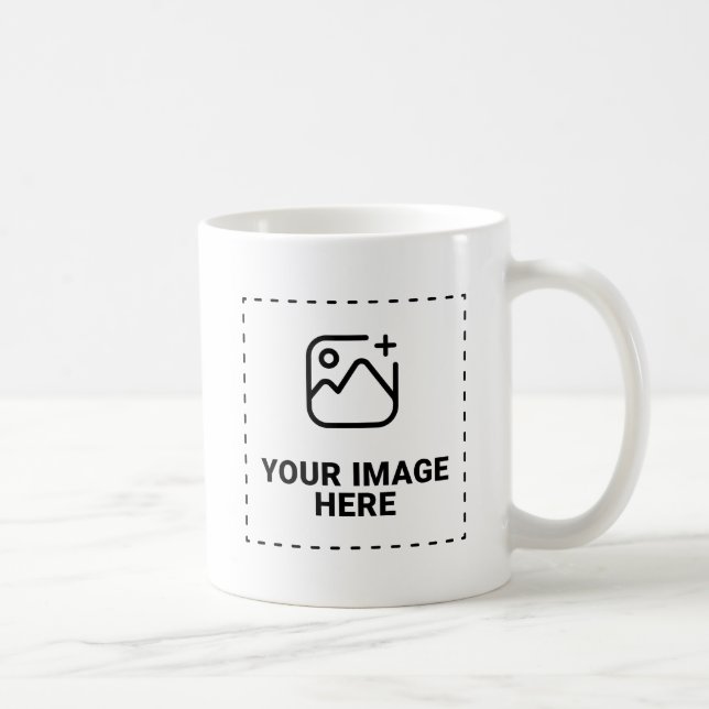 Mug Modèle de produit pour télécharger votre propre ph (Droite)