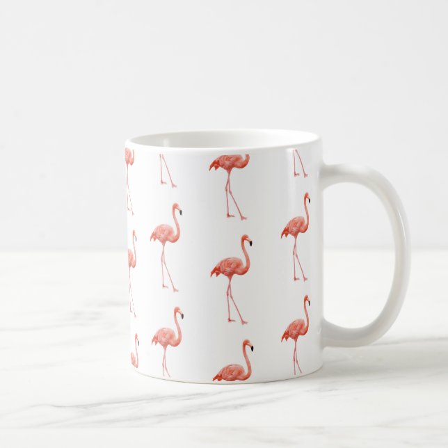 Mug Modèle Flamingo rose féminin (Droite)