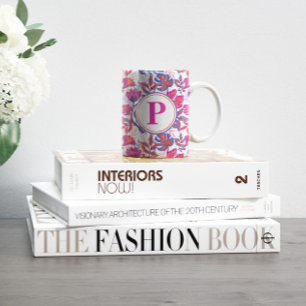 Mug Modèle floral coloré et tropical