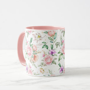Mug Modèle floral féminin