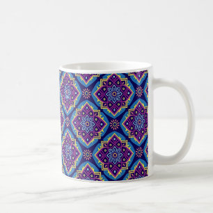 Mug Modèle floral géométrique Boho dynamique