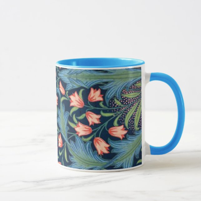 Mug Modèle Floral vintage William Morris (Droite)