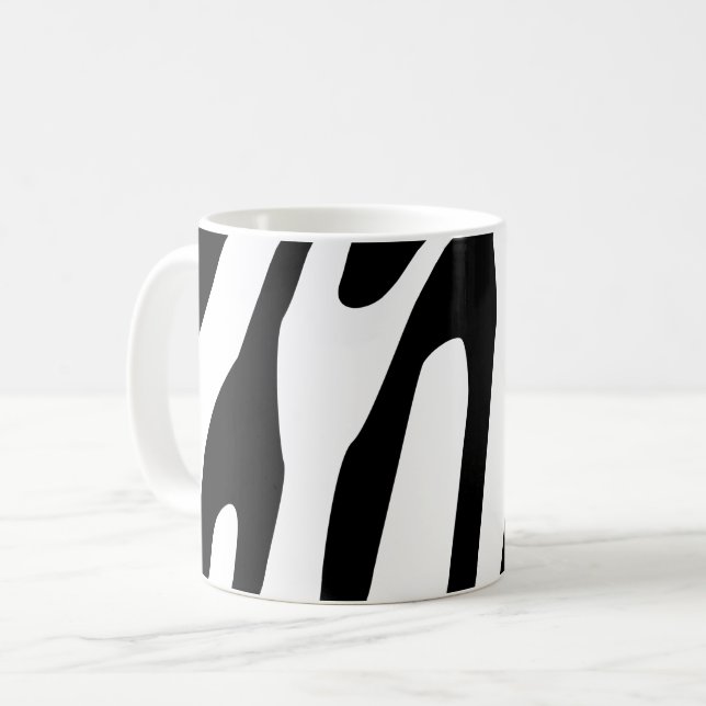 Mug Modèle Zebra (Devant gauche)