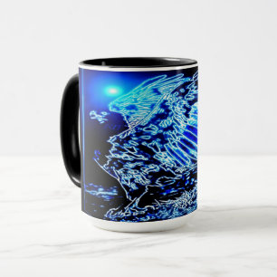 Mug Modèles d'oiseaux : Aigle amaigri 01-01