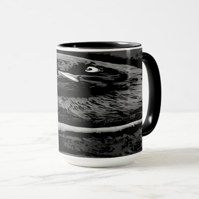 Mug Modèles d'oiseaux : Oiseaux Mad 01-02 (Devant droit)