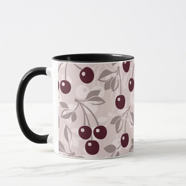 Mug Modelez avec les cerises 2 (Gauche)