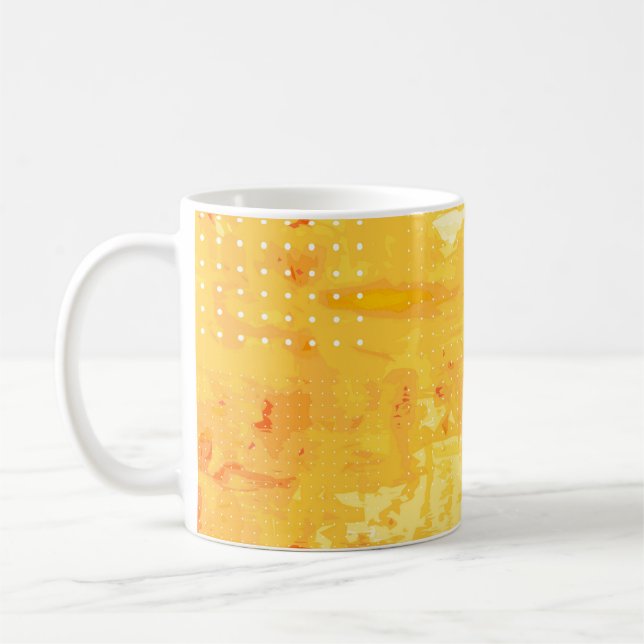 Mug Modern abstract background of bright brush strokes (Gauche)