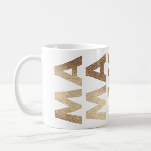 Mug Modern Bold Faux Foil Texte Fête des mères