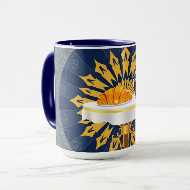 Mug Modern Coffee Bar Deco Aesthetic Personalized (Devant gauche)