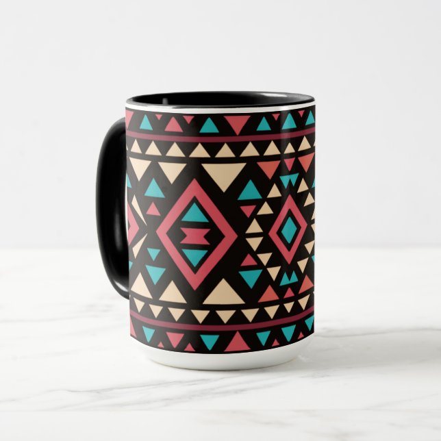 Mug Modern Geometric Southwest Style  (Devant gauche)