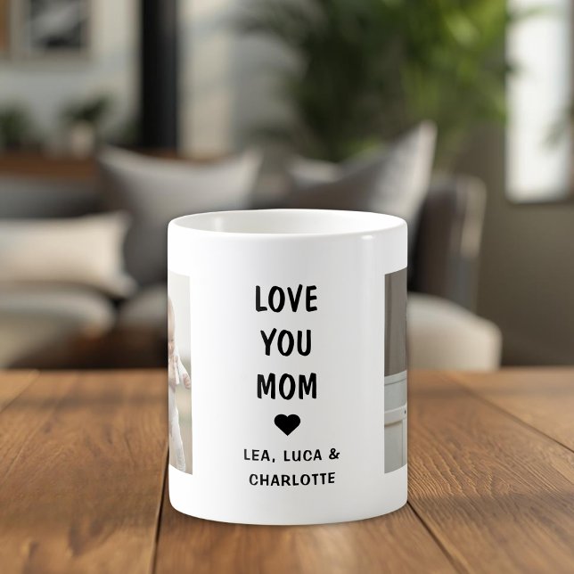 Mug Modern Mothers Day Photo Gift for Mom (Créateur téléchargé)