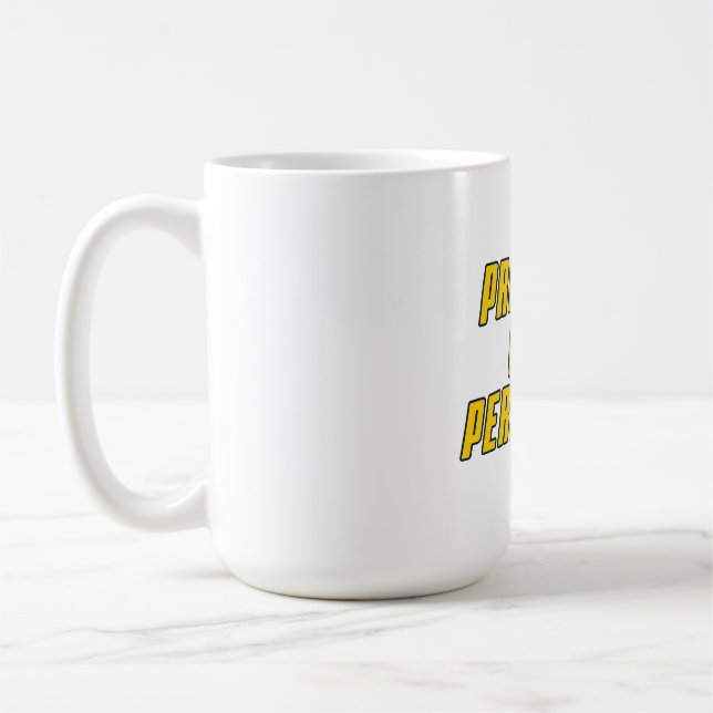 Mug – Modern Motivational Coffee & Tea Cup (Gauche)