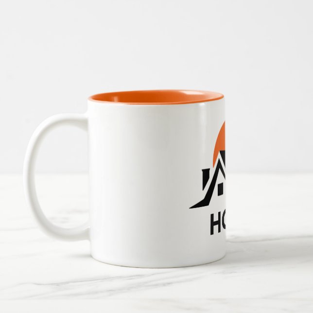 Mug moderne à deux tons pour la maison élégante (Gauche)