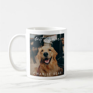 Mug Moderne Best Dog Ever Dark Photo Overlay Script