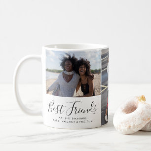 Mug Moderne Best Friends 3 Photo Collage BFF Besties
