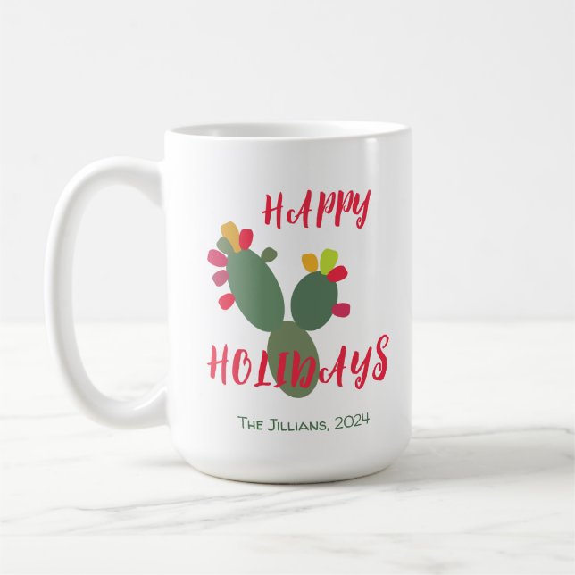 Mug moderne et coloré du désert (Gauche)