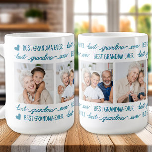 Mug Moderne Meilleur GRANDMA Jamais Personnalisé 4 Pho