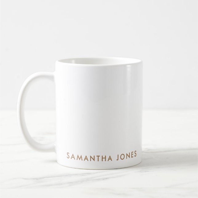 Mug Moderne minimaliste (Gauche)
