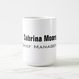 Mug Moderne minimaliste professionnel simple