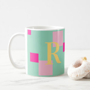 Mug Moderne Pastel Monogram