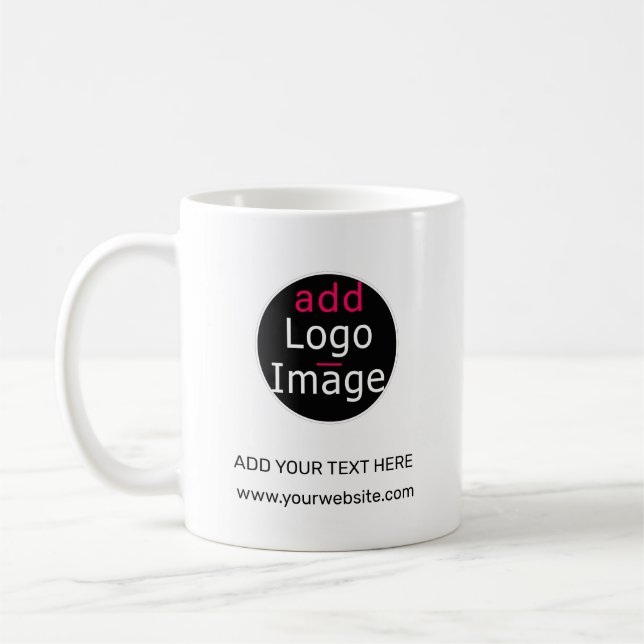 Mug Moderne Professionnel Personnalisable Entreprise B (Gauche)