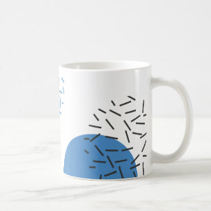 Mug Moderne, simple, cool, abstrait, motif graphique