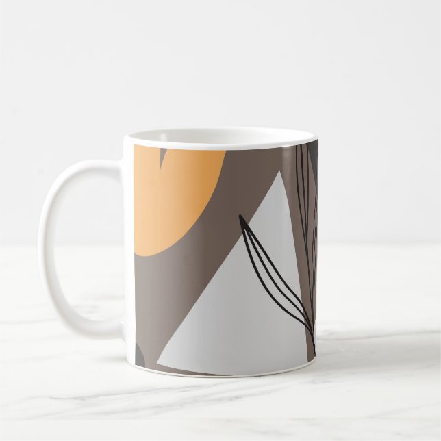 Mug Moderne simple forme un design motif sans soudure. (Gauche)