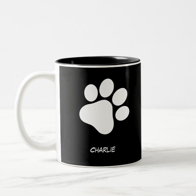 Mug moderne tendance "Votre animal de compagnie Pa (Gauche)
