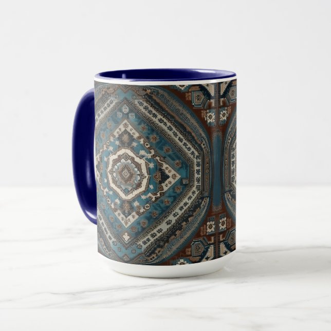 Mug Moderne Turc Belle collection de vieux Motifs (Devant gauche)