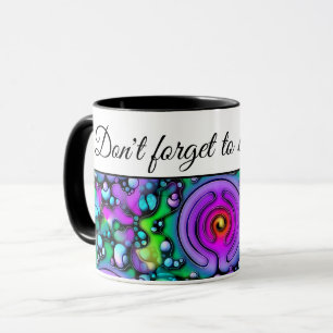 Mug Modes de vie - Art Neurographique Motif 2