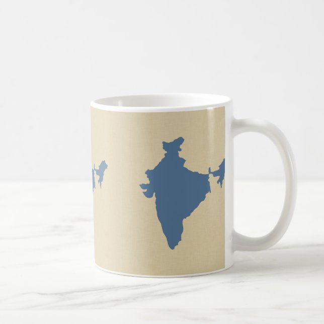 Mug Modes d'épices bleues du Cachemire Inde (Droite)