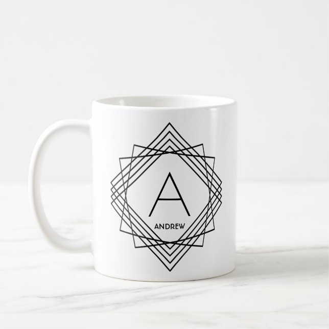 Mug Modifier le nom initial Ajouter le nom géométrique (Gauche)