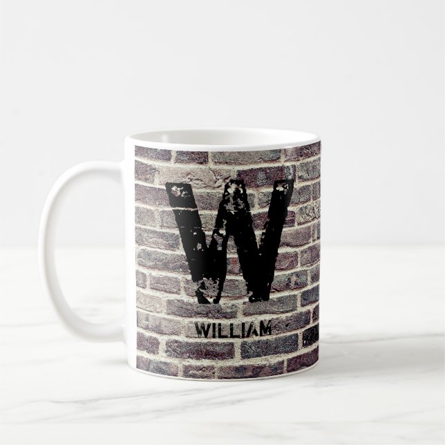 Mug Modifier le nom initial Ajouter le nom U V W X Y Z (Gauche)