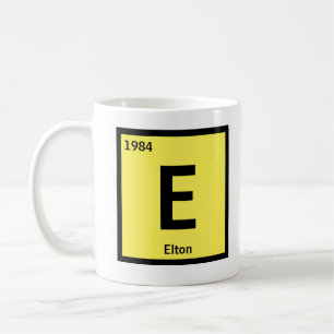 Mug Modifier le nom initial Année Périodique Tableau E