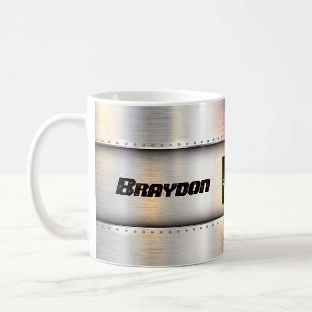 Mug Modifier l'initiale Ajouter le nom A B C D E F G B (Gauche)