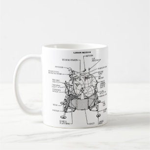 Mug Module lunaire de Lander de la NASA Apollo 11