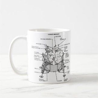 Mug Module lunaire de Lander de la NASA Apollo 11
