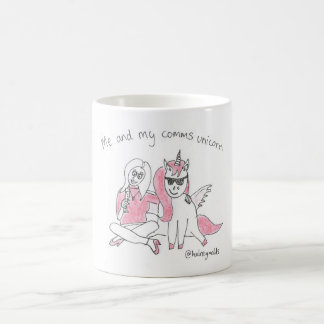 Mug Moi et ma licorne de comms
