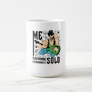 Mug moi jouant un solo de tableur