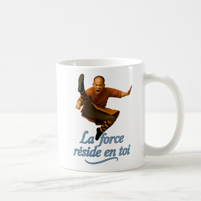 Mug Moine bouddhiste au combat (Droite)