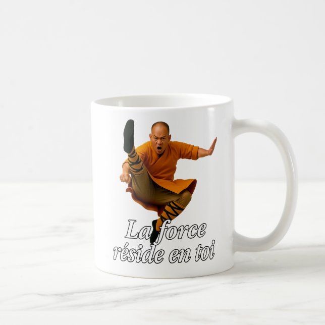Mug Moine bouddhiste combattant (Droite)