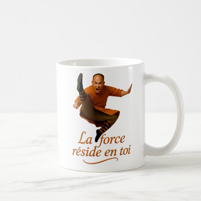 Mug Moine tibétain en action (Droite)