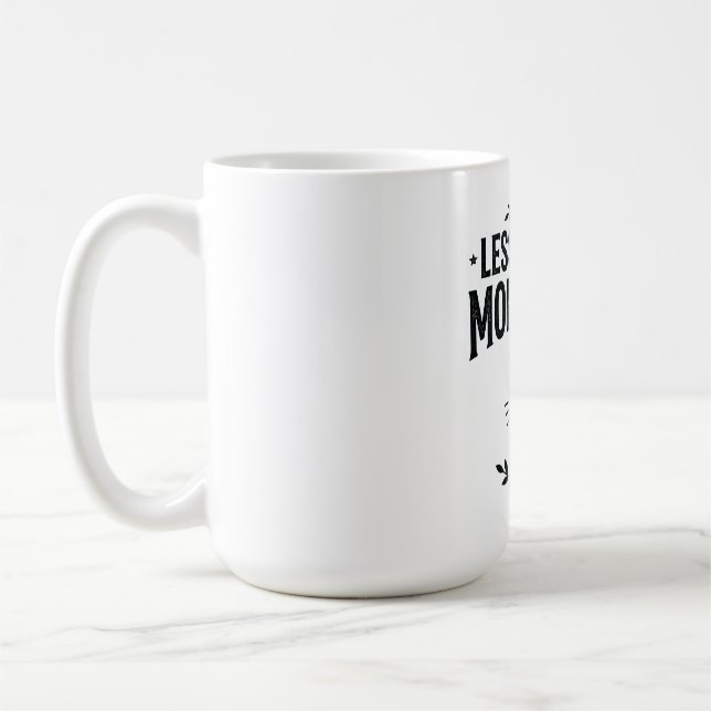 Mug Moins de gens plus de chats Design de chat sarcasm (Gauche)