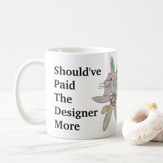 Mug Moins moche concepteurs de salaire lapin Plus